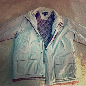 Tan winter jacket